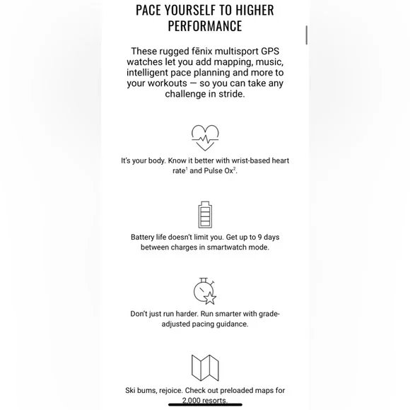 Garmin 6S Pro Rose Gold / White (Used) - Picture 9 of 10